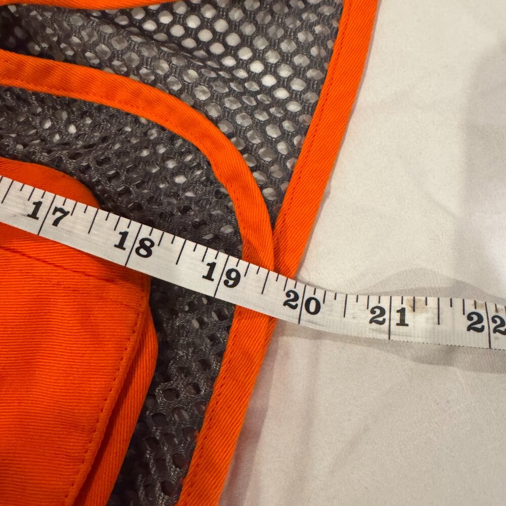 Men's High-Visibility Orange Utility Vest BSA Boy Scout - Picture 4 of 6